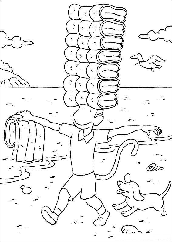 coloriage zephyr l ami de babar